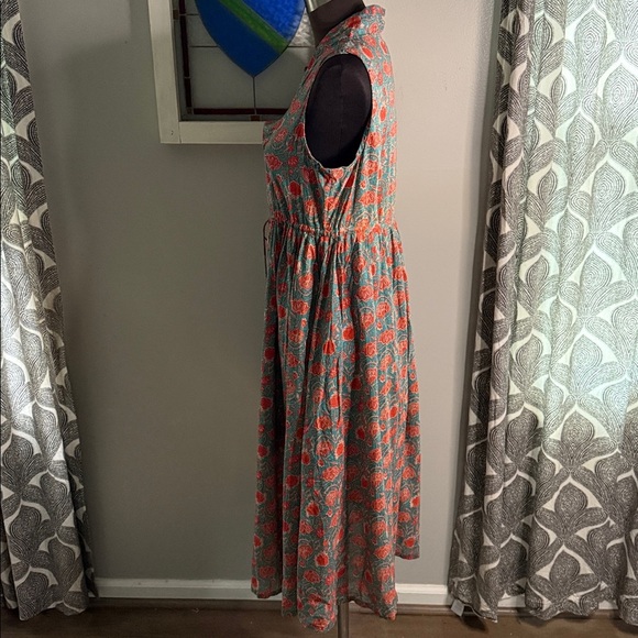 Natural Life Amelia Cotton Sleeveless Dress SZ Medium - Picture 4 of 9